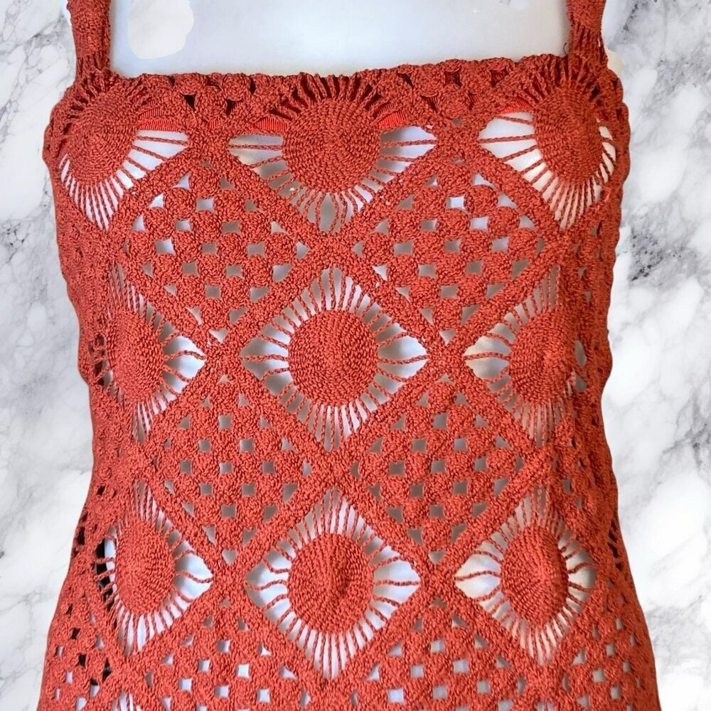 House of Harlow 1960 X Revolve Sylvie Mini - Rust Brown - Picture 11 of 12